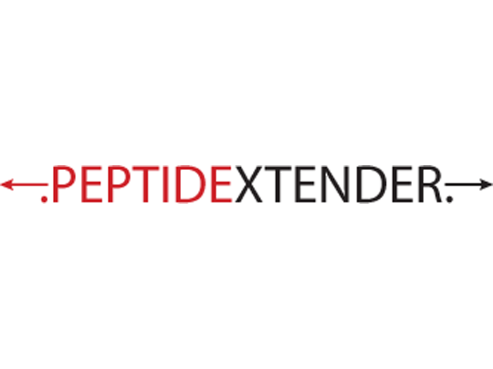 the .peptidextender. logo