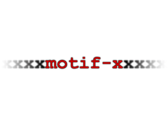 the <em>motif-x</em> logo